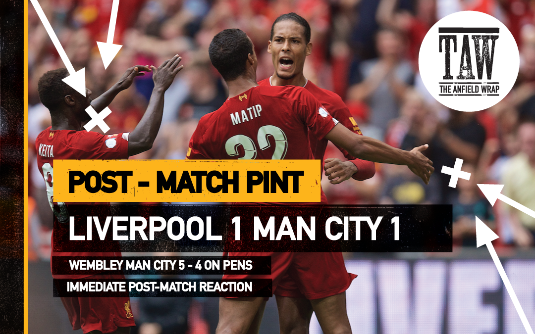 Liverpool 1 Man City 1 | The Post Match Pint
