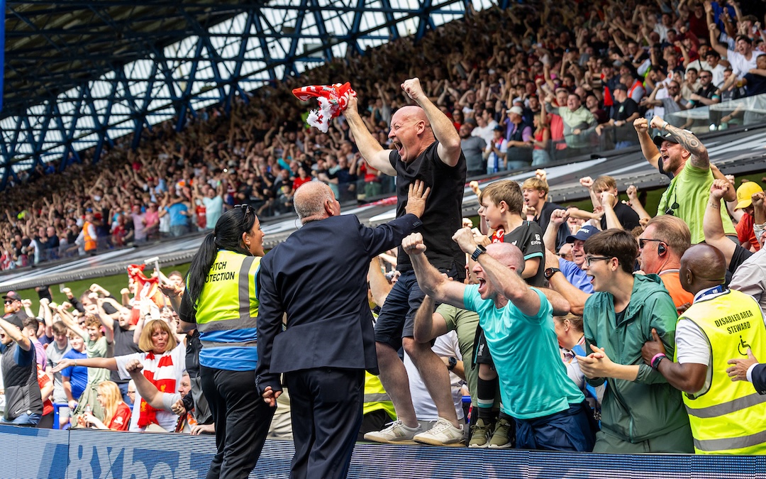 The Liverpool Fan View From The Ipswich Town Away End