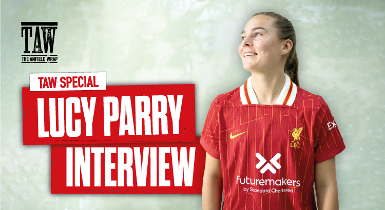 Liverpool FC Women's Lucy Parry Interview | Anfield Wrap Special